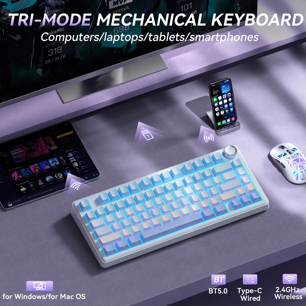  wireless mechanical keyboard