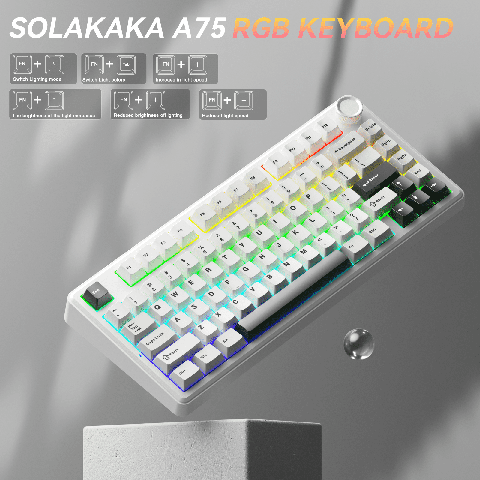  wireless mechanical keyboard