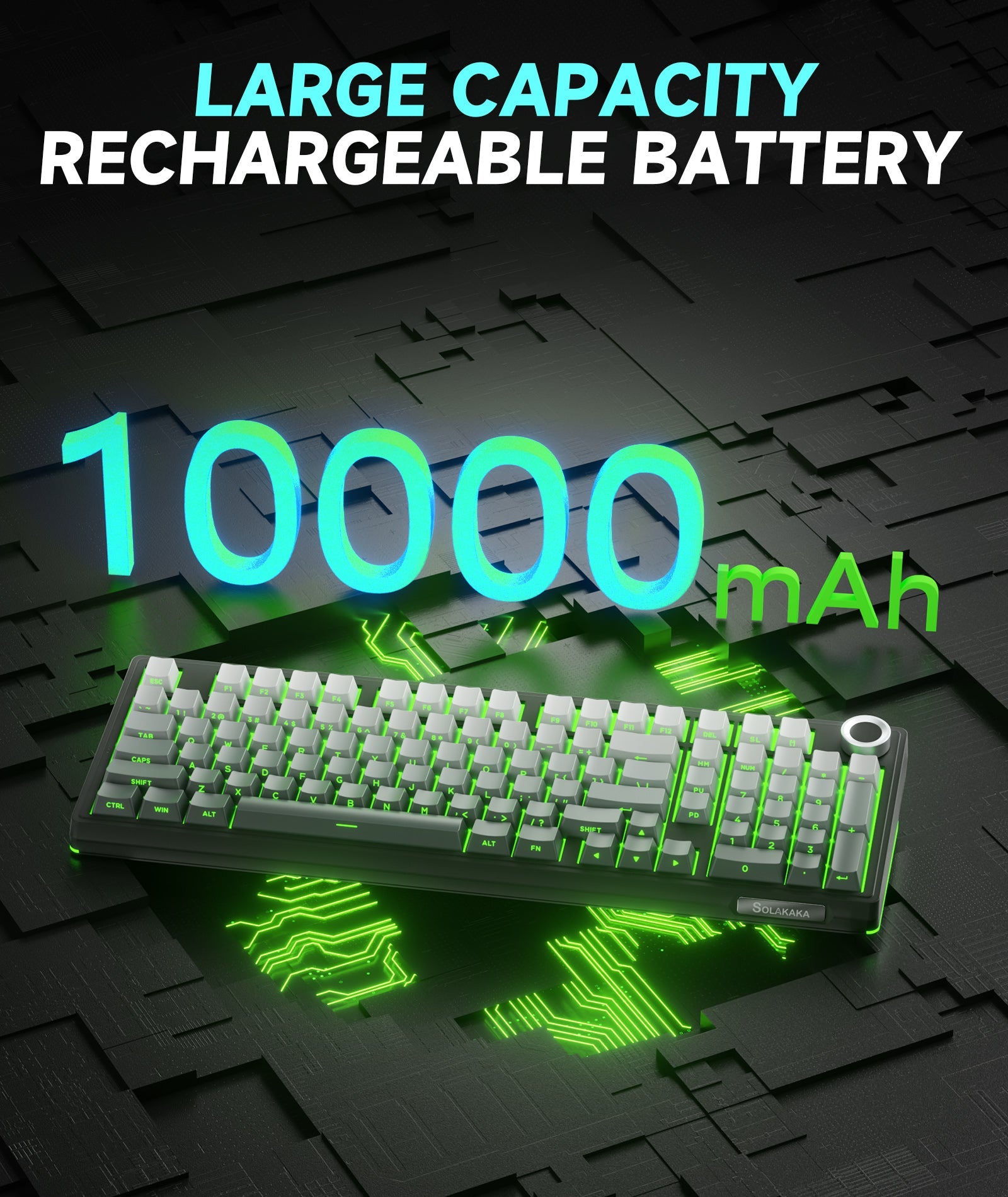 SOLAKAKA KI99 Pro Wireless Mechanical Keyboard
