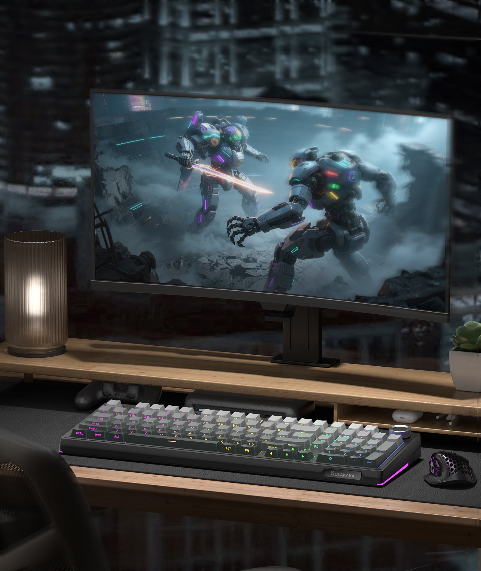 SOLAKAKA KI99 Pro Wireless Mechanical Keyboard