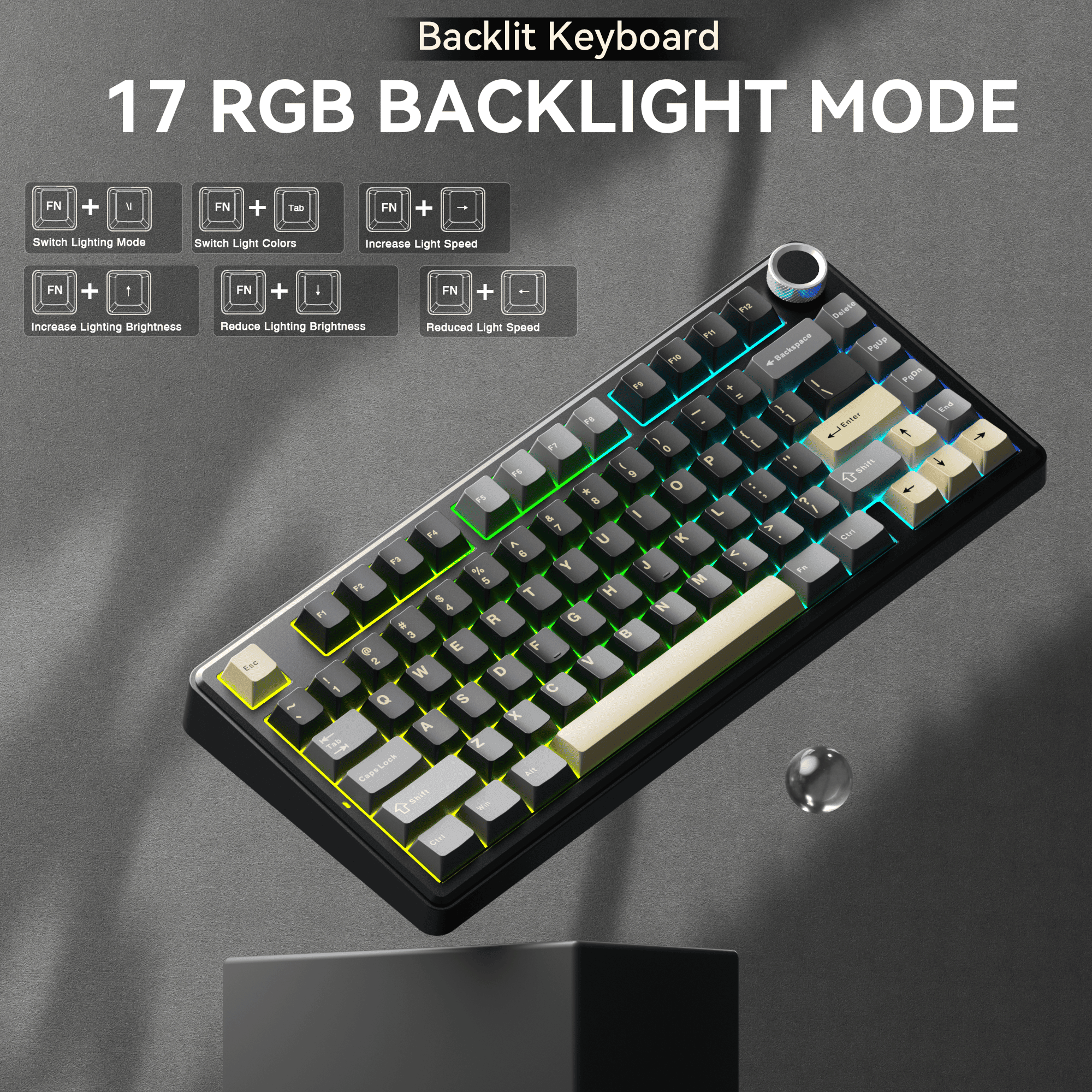 SOLAKAKA A75 Wireless Mechanical Keyboard