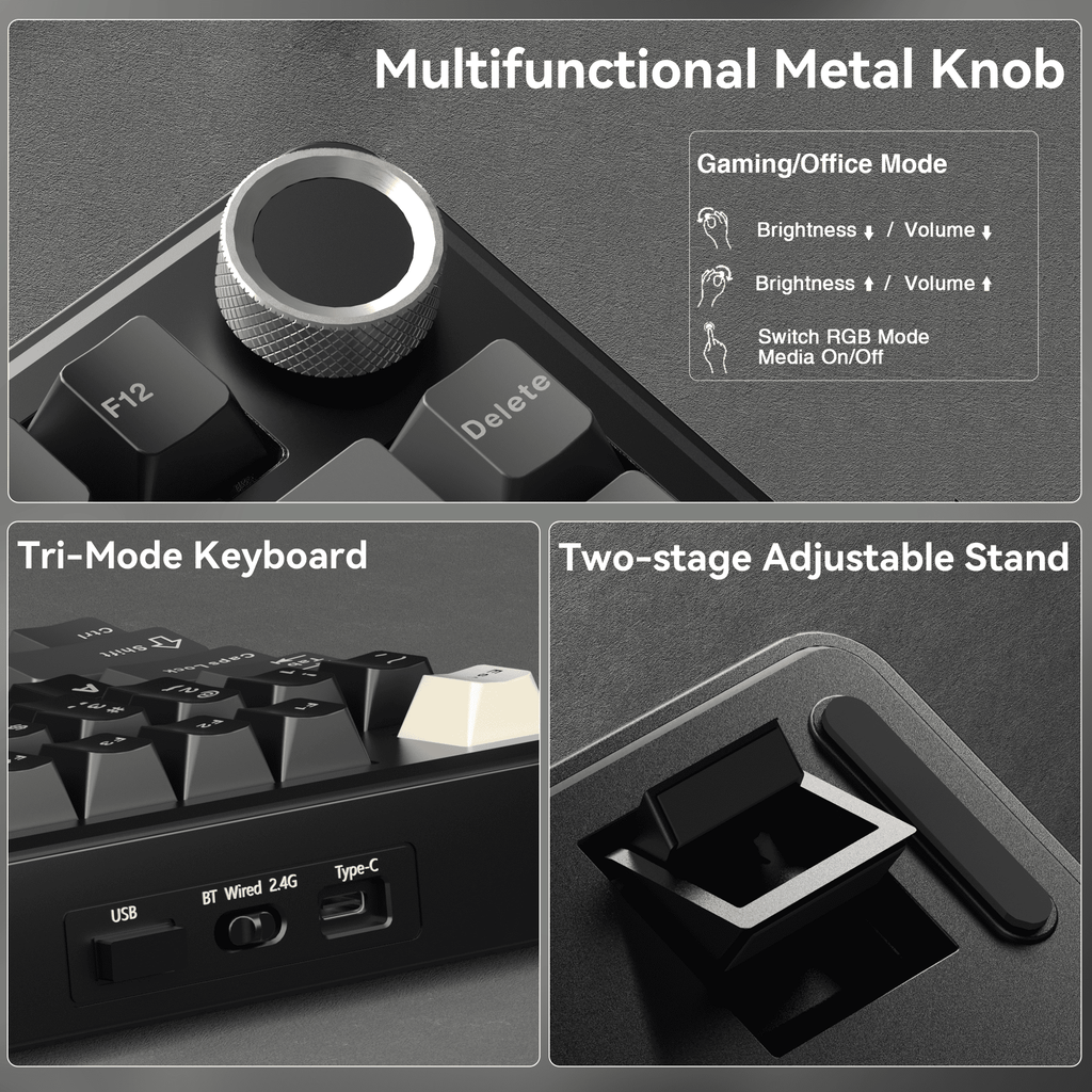 SOLAKAKA A75 Wireless Mechanical Keyboard