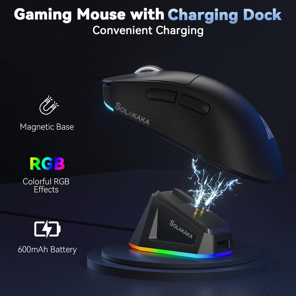 SOLAKAKA SM822 Wireless Gaming Mouse