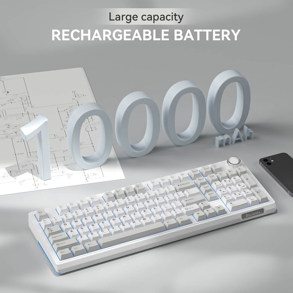 SOLAKAKA KI99 Pro Wireless Mechanical Keyboard