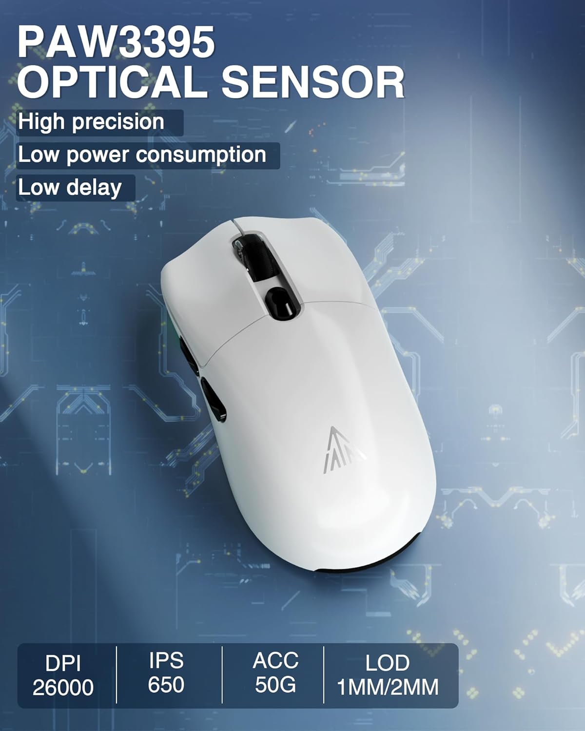 SOLAKAKA SM800 Wireless Gaming Mouse