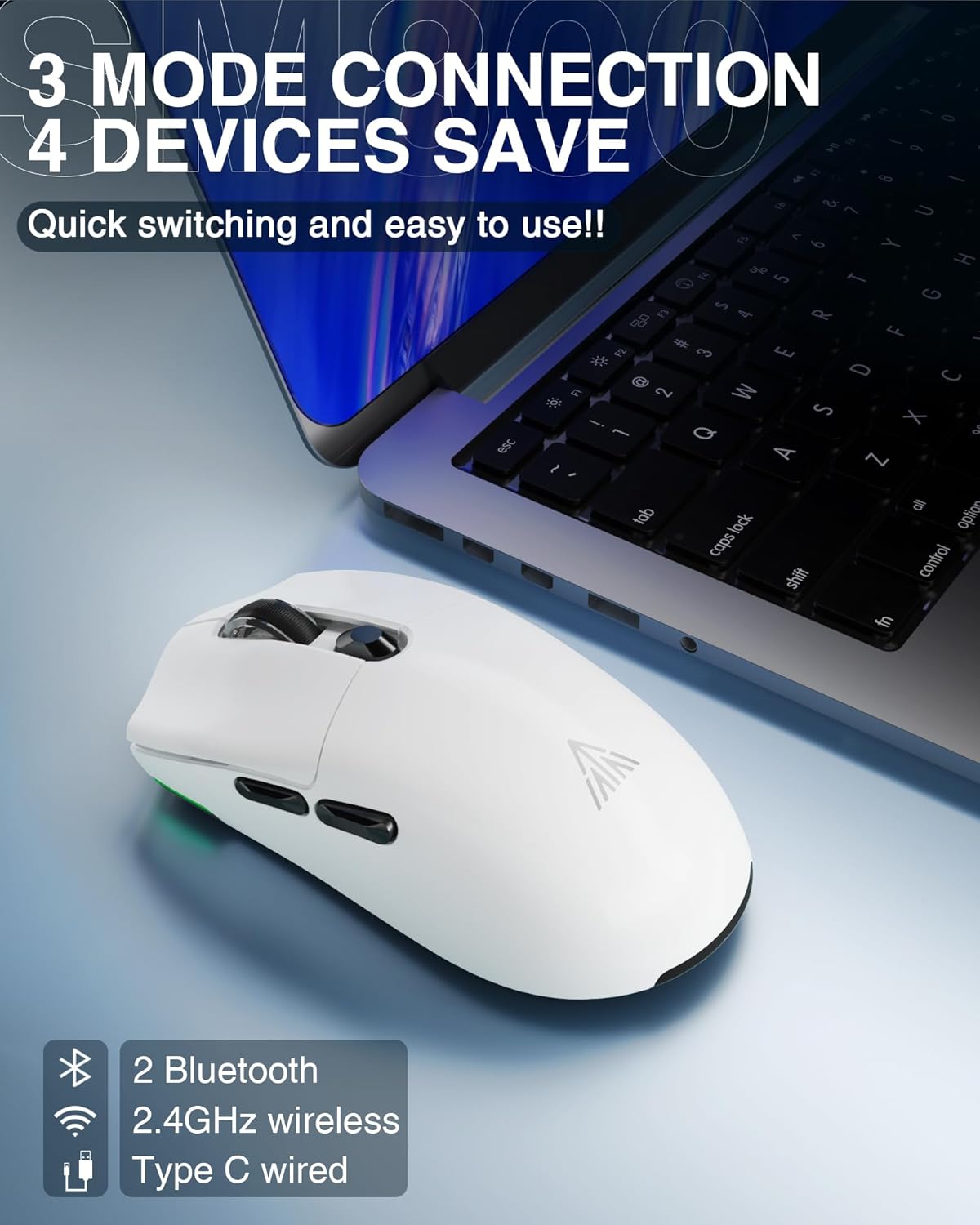 SOLAKAKA SM800 Wireless Gaming Mouse
