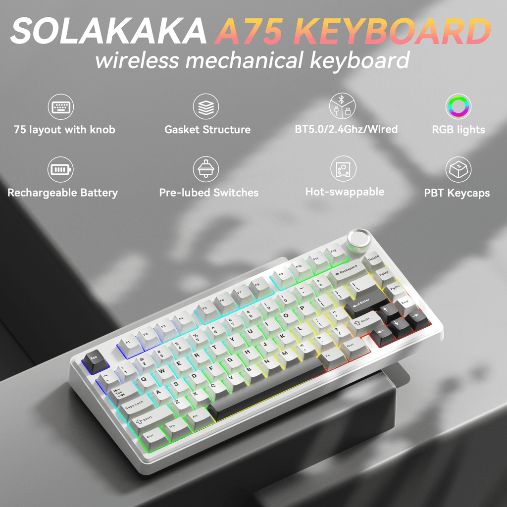 SOLAKAKA A75 KEYBOARD 