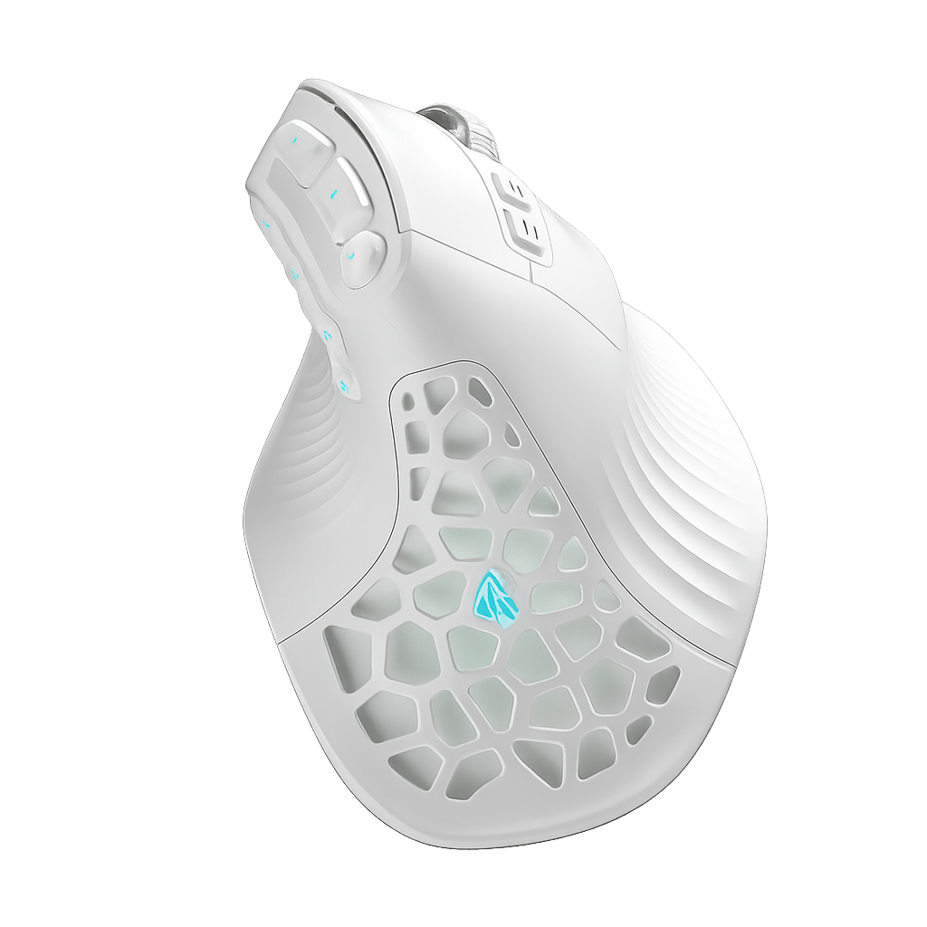 SOLAKAKA E9 Vertical  Ergonomic MMO Gaming Wireless Mouse